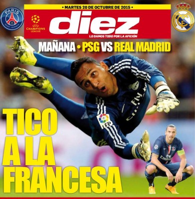 Las portadas digitales de DIEZ de este martes 20 de octubre