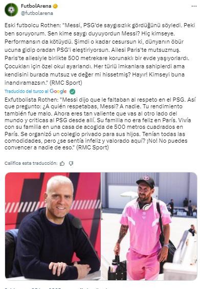 Messi no volvió porque se hacía pis encima; PSG tiene que golpearlo en el Mundial de Clubes, no respeta a nadie