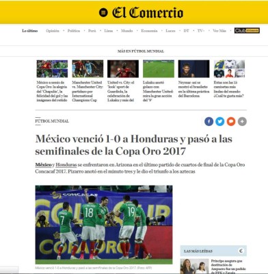 Así cuentan los medios de México el triunfo ante Honduras: No goles, no party