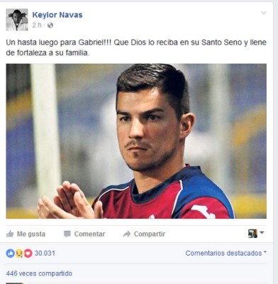 ¡QUÉ TRISTE! El fútbol costarricense llora la muerte de Gabriel Badilla