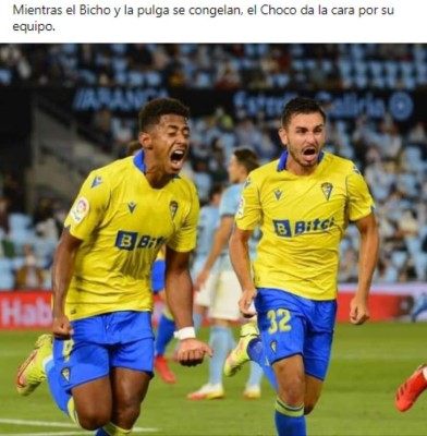 Messi, CR7 y hasta Vinicius: Los jocosos memes que dejó el hattrick del Choco Lozano ante Villarreal