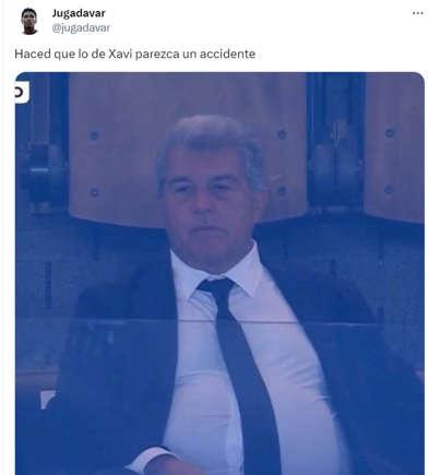 Barcelona despidió a Xavi: los memes estallan contra el técnico tras su polémica salida