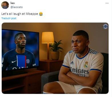 Mbappé es destruido con memes luego del primer título de PSG en la Champions League: no va a soportar
