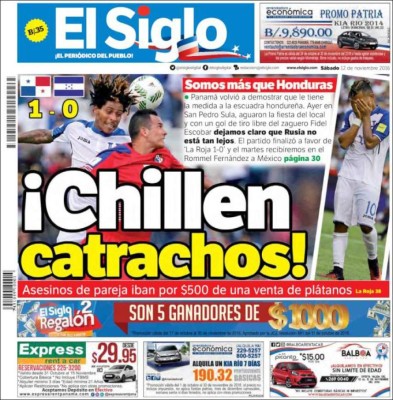 PORTADAS: Concacaf amanece respirando la hexagonal