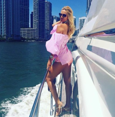 Victoria Lopyreva, hincha del FC Barcelona y embajadora del Mundial de Rusia 2018