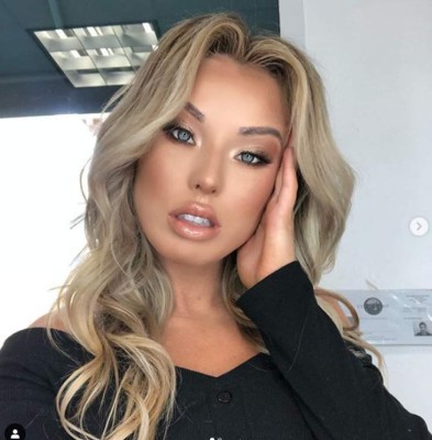 ¿Quién es? La sexy espontánea que enseñó de más al invadir la cancha en el Super Bowl