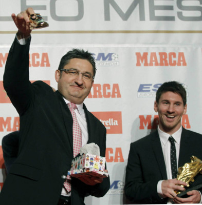 Lionel Messi recibió la Bota de Oro.
