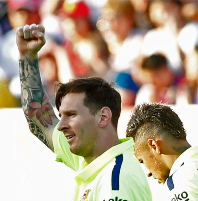 Barcelona campeón de la liga española tras vencer 1-0 a Atlético de Madrid