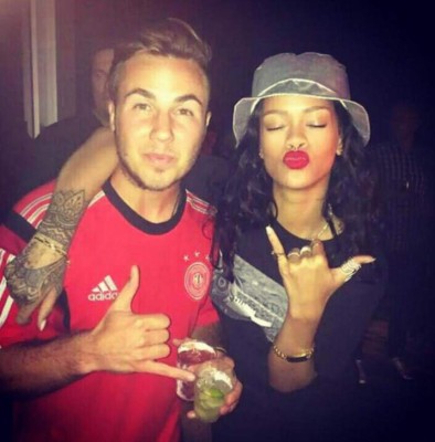 Rihanna y su eterna obsesión con los deportistas