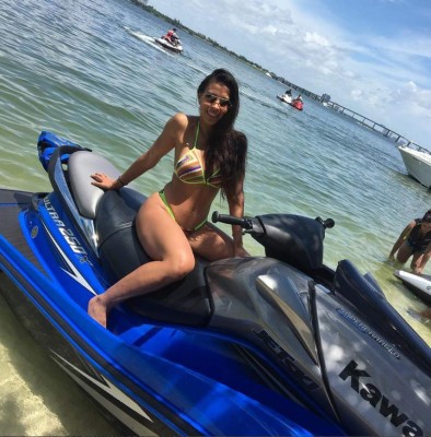 Las últimas fotos de Mache Alvarado, la sensual fanática de la Selección Honduras