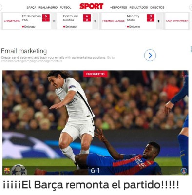 La prensa mundial se rinde al Barcelona: 'Proeza, apoteósico, grande el Barça'