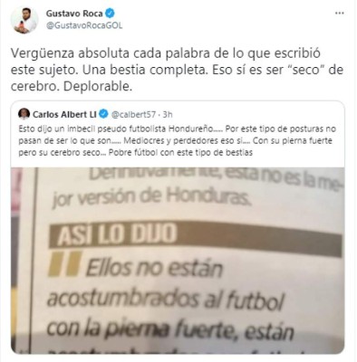 Le caen las avispas: Lluvia de críticas para periodista Carlos Alberth por llamar 'imbécil' a Leverón