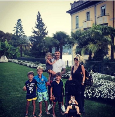 Con vista al lago: La mansión donde Icardi y Wanda Nara pasan la cuarentena en Italia