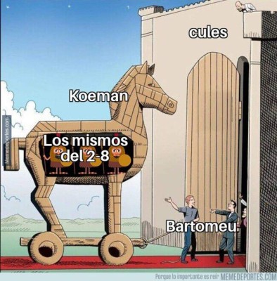 Los mejores memes del fin de semana destrozan al Barcelona y también al Real Madrid