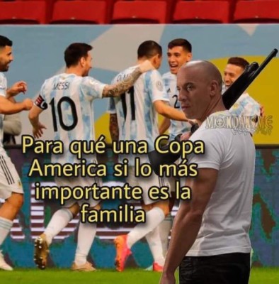 Argentina se metió a la final de la Copa América y los memes no perdonan a Messi ni a Martínez