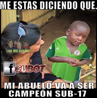 Con divertidos memes se burlan de la eliminación de México del mundial Sub-17