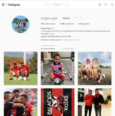 Los jugadores hondureños con más seguidores en Instagram