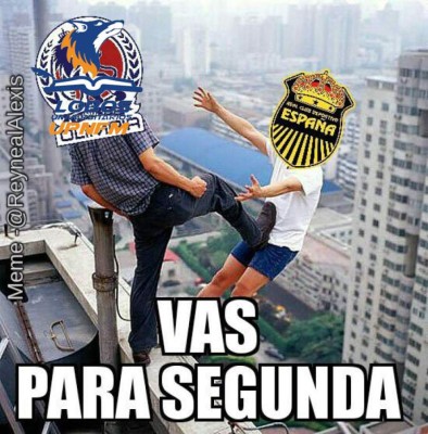 Las terribles burlas contra Real España tras perder contra la UPN