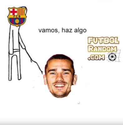 Los memes liquidan a Messi por su discurso y a Griezmann que no hace 'nada' luego del Barcelona-Arsenal