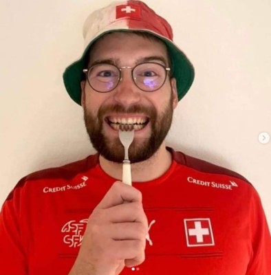 La tremenda recompensa que recibió Luca Lautenbach, el aficionado que se hizo viral en el Francia-Suiza de la Eurocopa&nbsp;&nbsp;