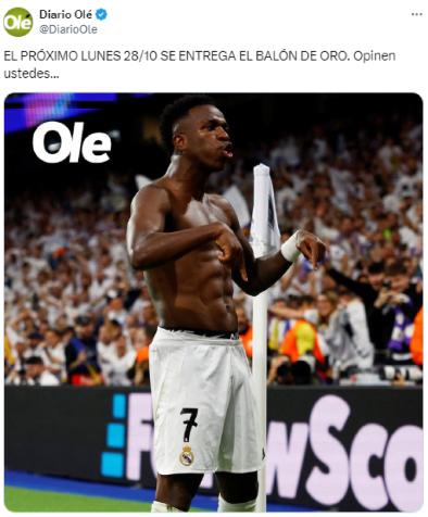 “Le tocas los h*** y te atienes a esto”: la prensa se rinde ante Vinicius y Real Madrid por otra épica remontada en Champions
