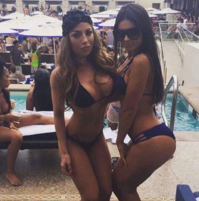Así es Abigail Clarke, la espectacular novia de Floyd Mayweather