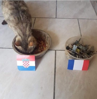 Los memes que calientan la final del Mundial 2018 entre Croacia y Francia
