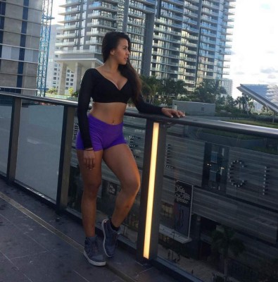 Las últimas fotos de Mache Alvarado, la sensual fanática de la Selección Honduras