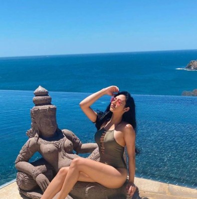 Las sensuales fotos de Gabriela Salazar en sus vacaciones en Costa Rica