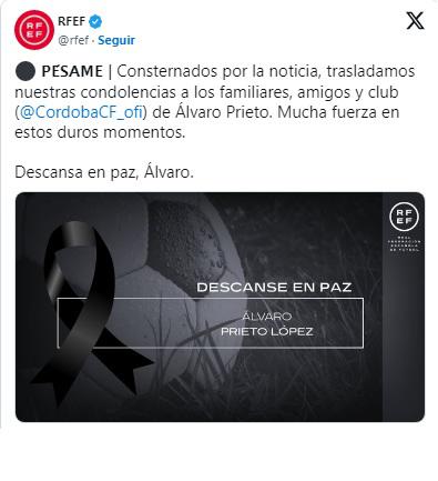 ¿Quién fue Álvaro Prieto, el futbolista que murió entre dos vagones de tren y que causa conmoción en España?