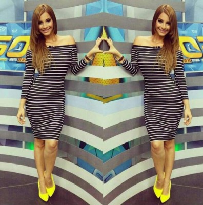 Irene Castillo, la bella presentadora deportiva de El Salvador