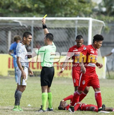 NO SE VIO EN TV: La 'picardía' en Tocoa que enfureció a Real España