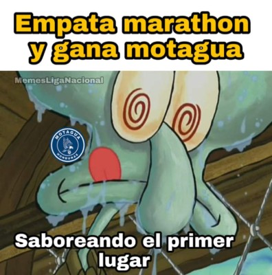 Los memes revientan a Motagua por perder el liderato contra Olimpia, Diego Vázquez es protagonista