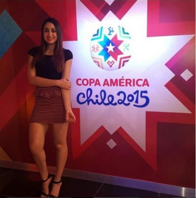 Sheila Alvarenga, la bella periodista deportiva que enamora en Instagram