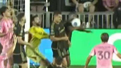 Messi les celebró en la cara, la reacción de Beckham al doblete y la polémica que explotó en Concacaf; Mateo se volvió loco