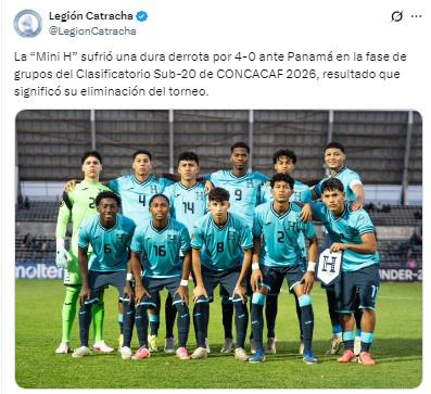 Tremendo horror: señalan al culpable del papelón de Honduras en la Sub-20