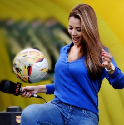 Melissa Martínez, la bella periodista colombiana que suspira por su selección