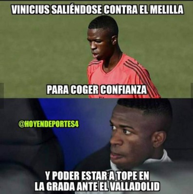 Los memes del sufrido triunfo del Real Madrid ante el Valladolid