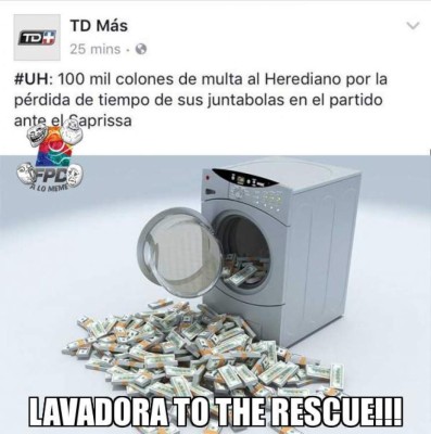 Los memes que hicieron reír a los ticos por lágrimas del presidente de Herediano