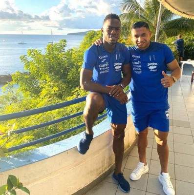 Fotos: Seleccionados muestran la intimidad de Honduras en la paradisiaca Martinica