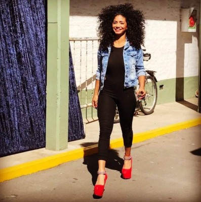 Kate Rodríguez, la sexi panameña que festejó la clasificaión de su selección