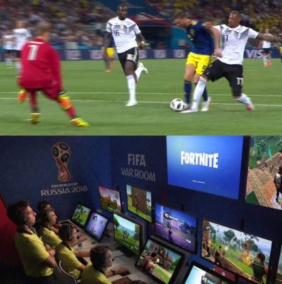 Memes: Así se han burlado en las redes sociales del VAR en el Mundial de Rusia