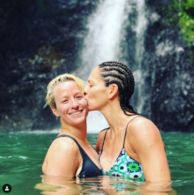 ¡Enamorada! Ella es la desconocida novia de la futbolista Megan Rapinoe