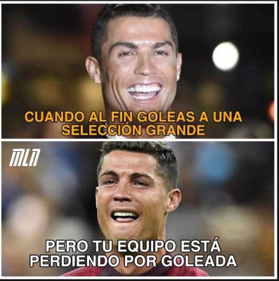 Los memes hacen pedazos a Cristiano Ronaldo y a Portugal tras la paliza de Alemania