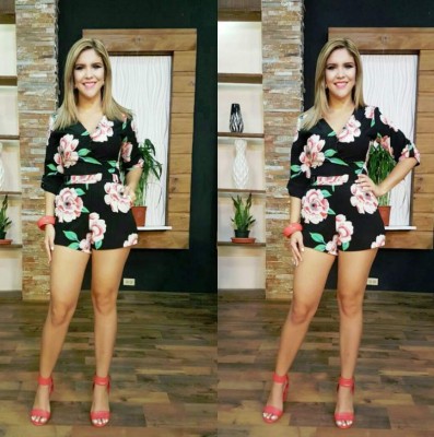 Joselin Mcfield, la guapísima hondureña que engalana la pantalla chica