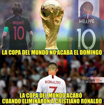 Los memes que calientan la final del Mundial 2018 entre Croacia y Francia