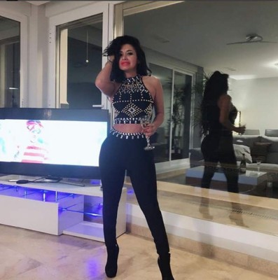 Mirtha Sosa, la modelo que se volvió loca por la chilena de Cristiano Ronaldo