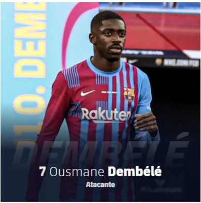 Los dorsales oficiales del Barcelona: El '10' de Messi tiene dueño y le quitan el 11 a Dembelé