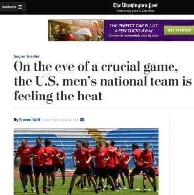 IMPERDIBLES: Así amanecieron las portadas de Concacaf y del mundo