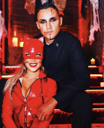 ‘‘¿Caramelos o un hechizo?’’: la bella hijastra de Keylor Navas que enamoró en Halloween 2022